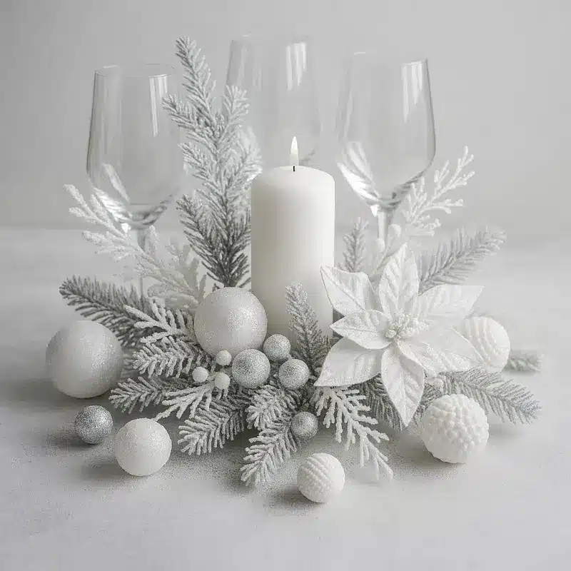 idees de decorations de noel blanches 2 1
