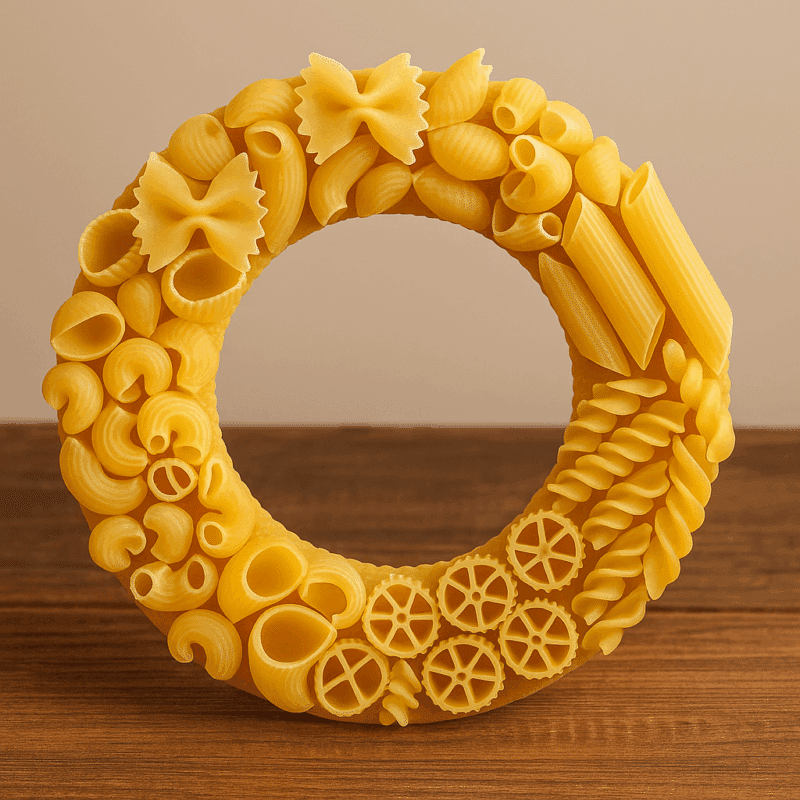 ornements de noel a faire avec des pates 1