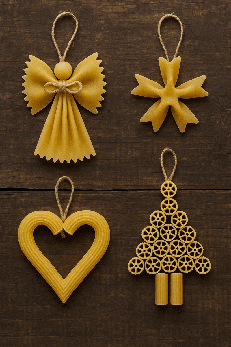 ornements de noel a faire avec des pates 5