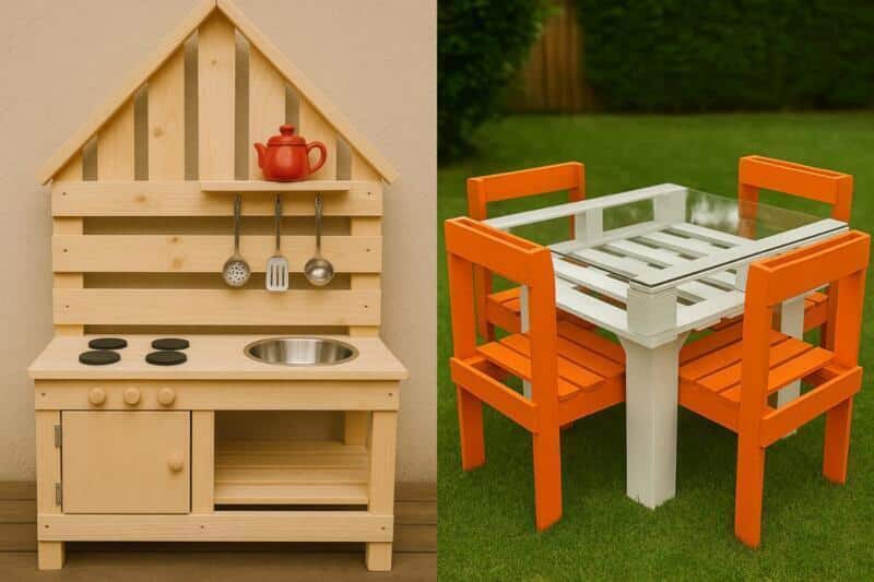 Projets de palettes de bricolage pour vos enfants : idées créatives, durables et faciles à réaliser Projets de palettes de bricolage pour vos enfants