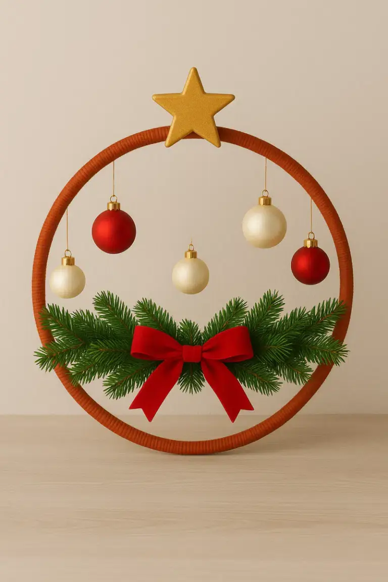 decorations de noel hula hoop 2