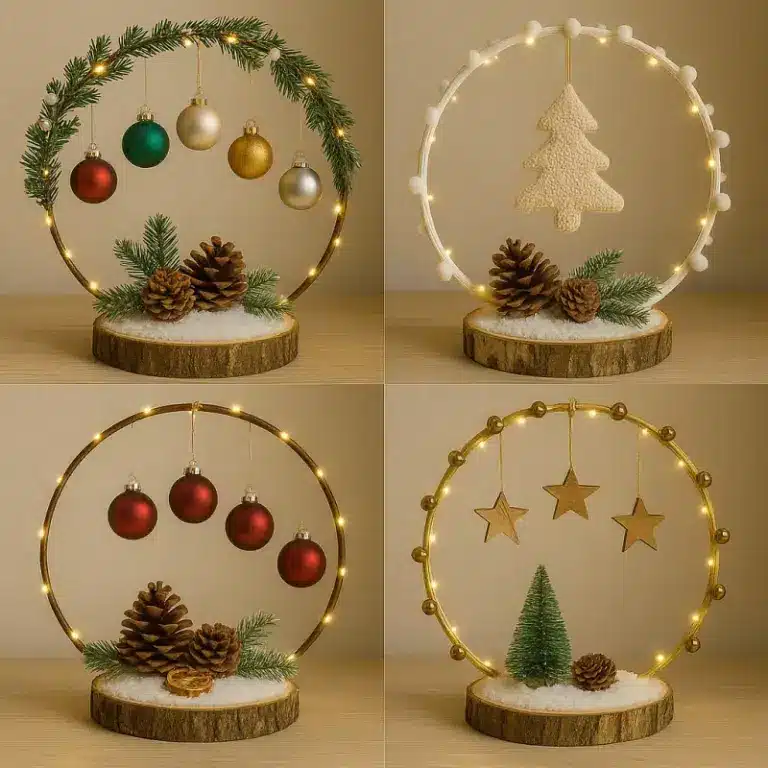 decorations de noel hula hoop 5