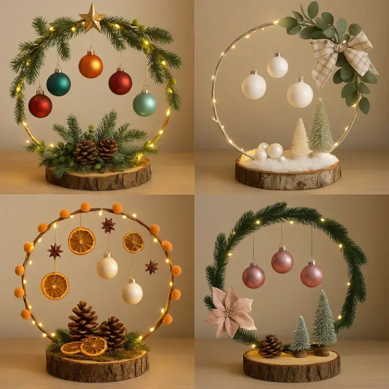 decorations de noel hula hoop 6