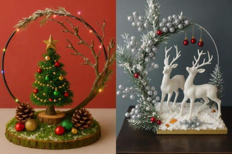 decorations de noel hula hoop