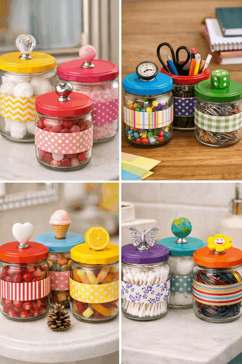 diy deco avec des bocaux en verre 4