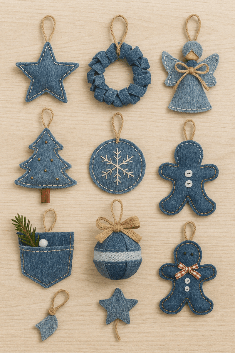 idees de decoration de noel en bleu 1