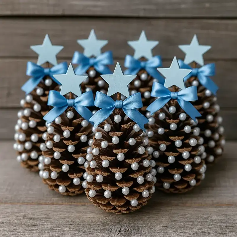 Idées de Décoration de Noël en Bleu : Inspiration Élégante idees de decoration de noel en bleu 5