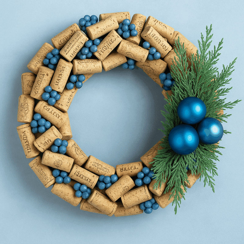 idees de decoration de noel en bleu 8