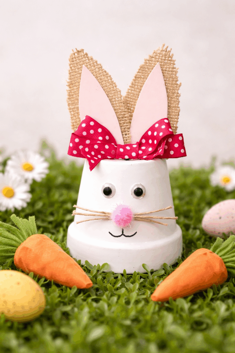 bricolages de paques avec des lapins 2