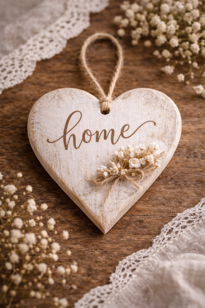 Cœurs en Bois Décorés : Idées Créatives, Techniques Artisanales et Inspirations pour une Décoration Unique coeurs en bois decores idees