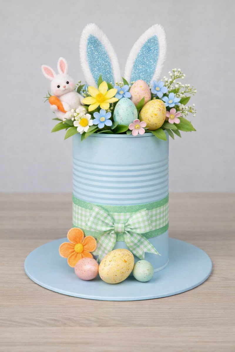 Idées pour décorer des boîtes de Pâques en forme de chapeaux : inspirations créatives et DIY irrésistibles idees pour decorer des boites de paques en forme de chapeaux 5