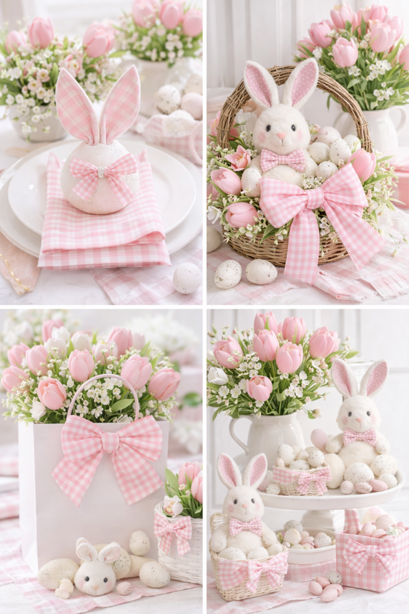 Décoration rose printanière : idées inspirantes magnifiques idees de decoration rose pour le printemps 9