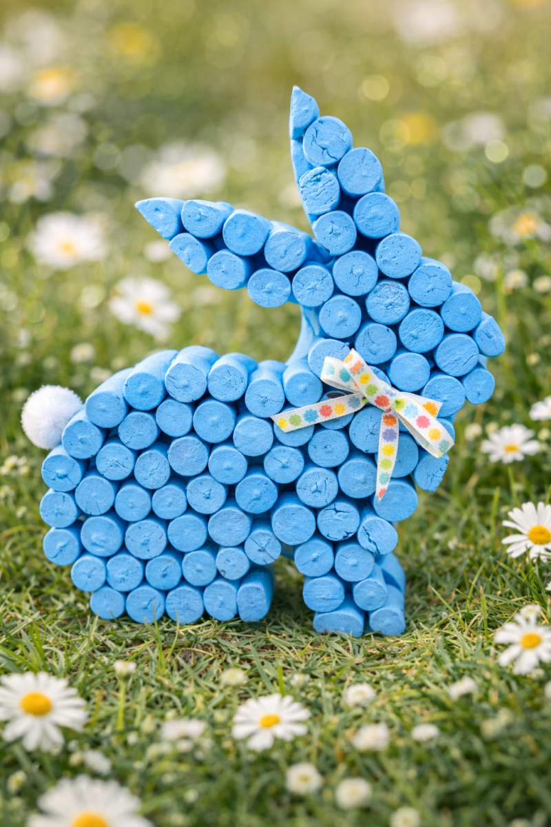 Belles idées de décoration de Pâques bleu : inspirations élégantes belles idees de decoration de paques bleu 7