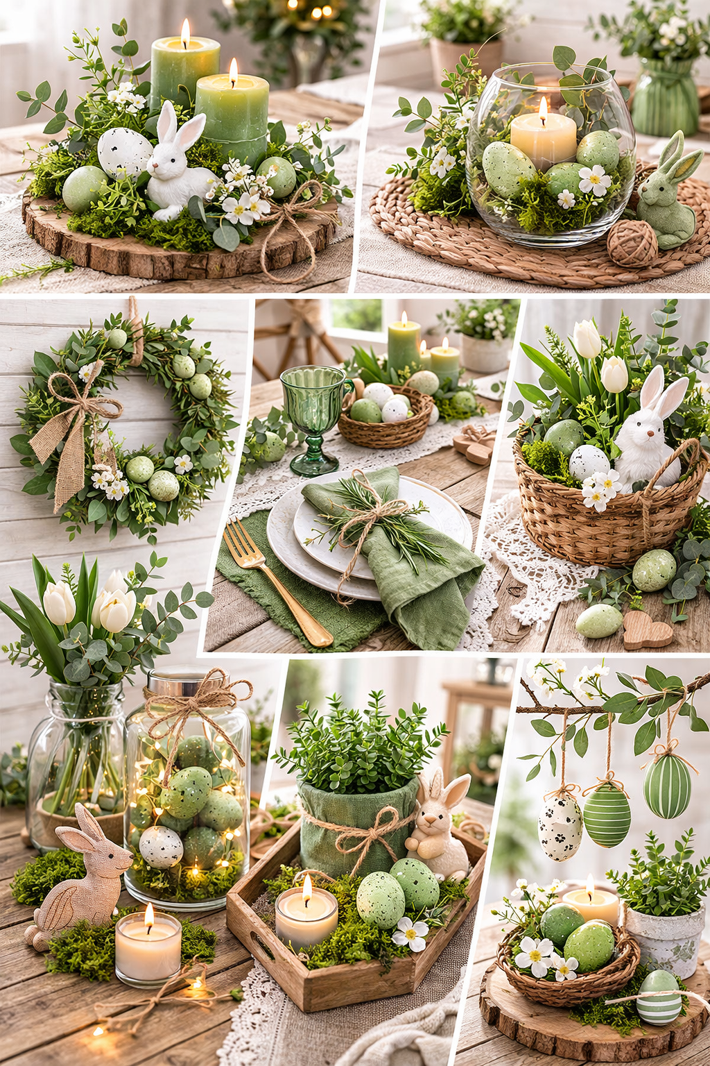 Idées de décoration de Pâques en tons verts : élégance naturelle et inspiration créative Idées de décoration de Pâques en tons verts : élégance naturelle et inspiration créative idees de decoration de paques en tons verts 6