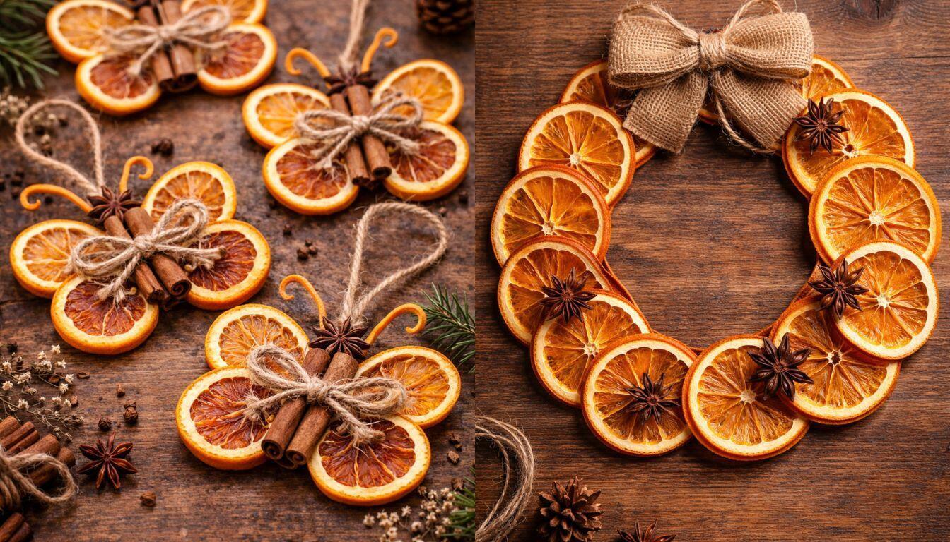 Objets artisanaux fabriqués avec des oranges déshydratées : idées créatives Objets artisanaux fabriqués avec des oranges déshydratées : idées créatives objets artisanaux fabriques avec des oranges deshydratees