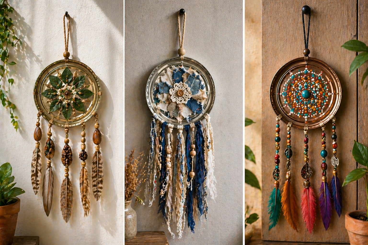 Attrape-rêves fabriqué avec des couvercles de boîtes de conserve : une idée déco recyclée, poétique et facile Attrape-rêves fabriqué avec des couvercles de boîtes de conserve : une idée déco recyclée, poétique et facile attrape reves fabrique avec des couvercles de boites de conserve 6