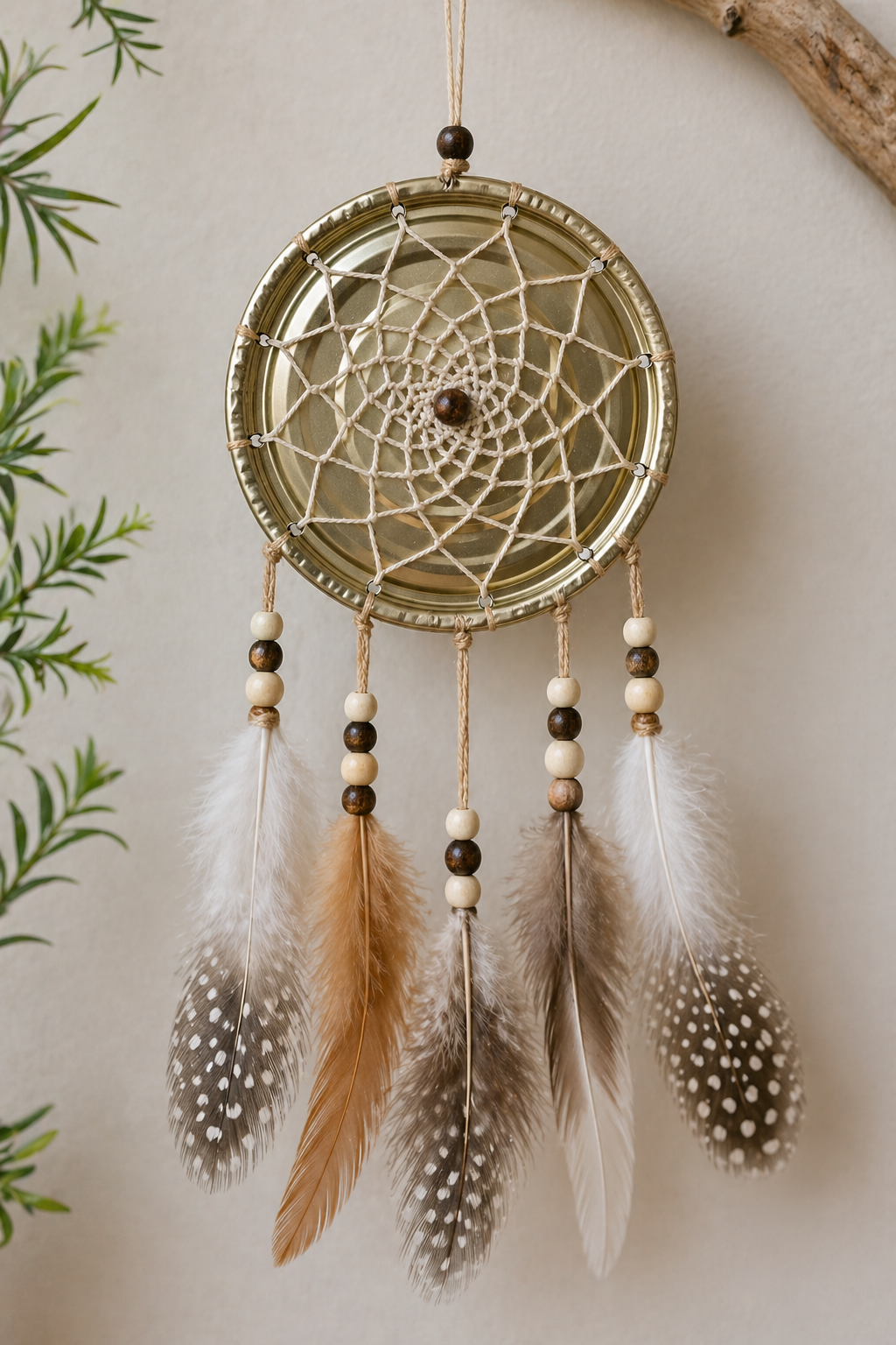 Attrape-rêves fabriqué avec des couvercles de boîtes de conserve : une idée déco recyclée, poétique et facile Attrape-rêves fabriqué avec des couvercles de boîtes de conserve : une idée déco recyclée, poétique et facile attrape reves fabrique avec des couvercles de boites de conserve 7