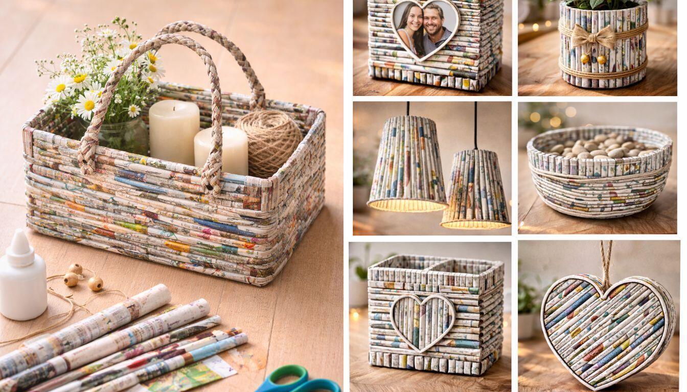 Belles créations avec des rouleaux de papier : idées déco, bricolages et projets créatifs Belles créations avec des rouleaux de papier : idées déco, bricolages et projets créatifs belles creations avec des rouleaux de papier