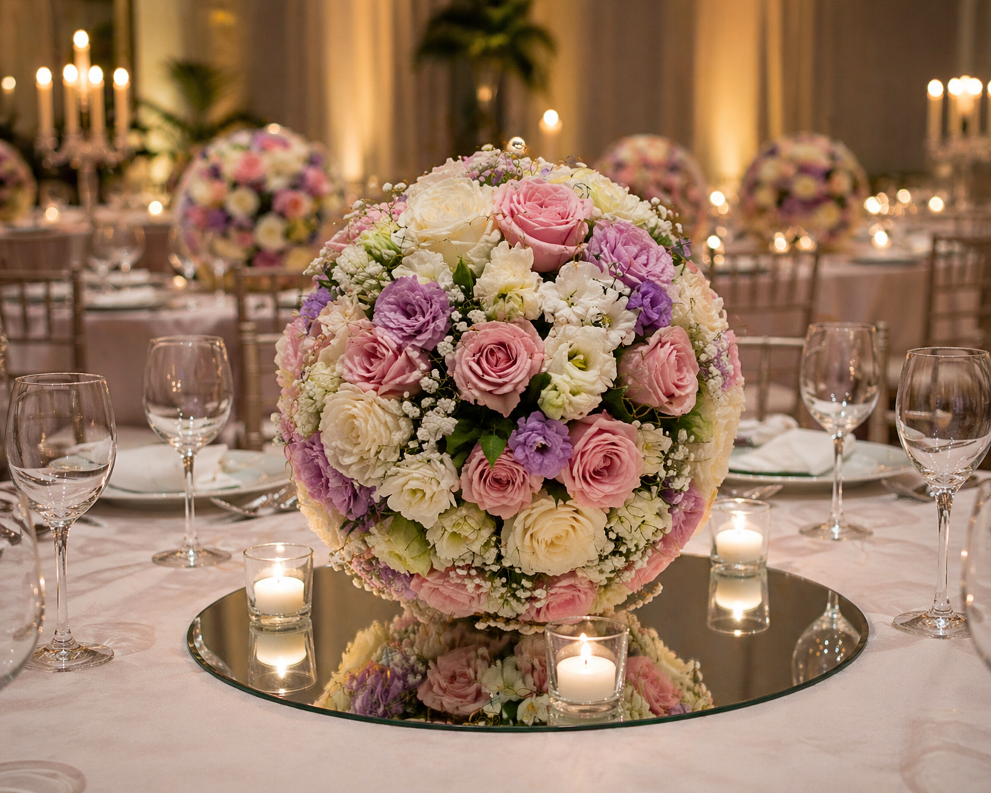 Centres de table avec boules de fleurs pour vos événements Centres de table avec boules de fleurs pour vos événements centres de table avec boules de fleurs