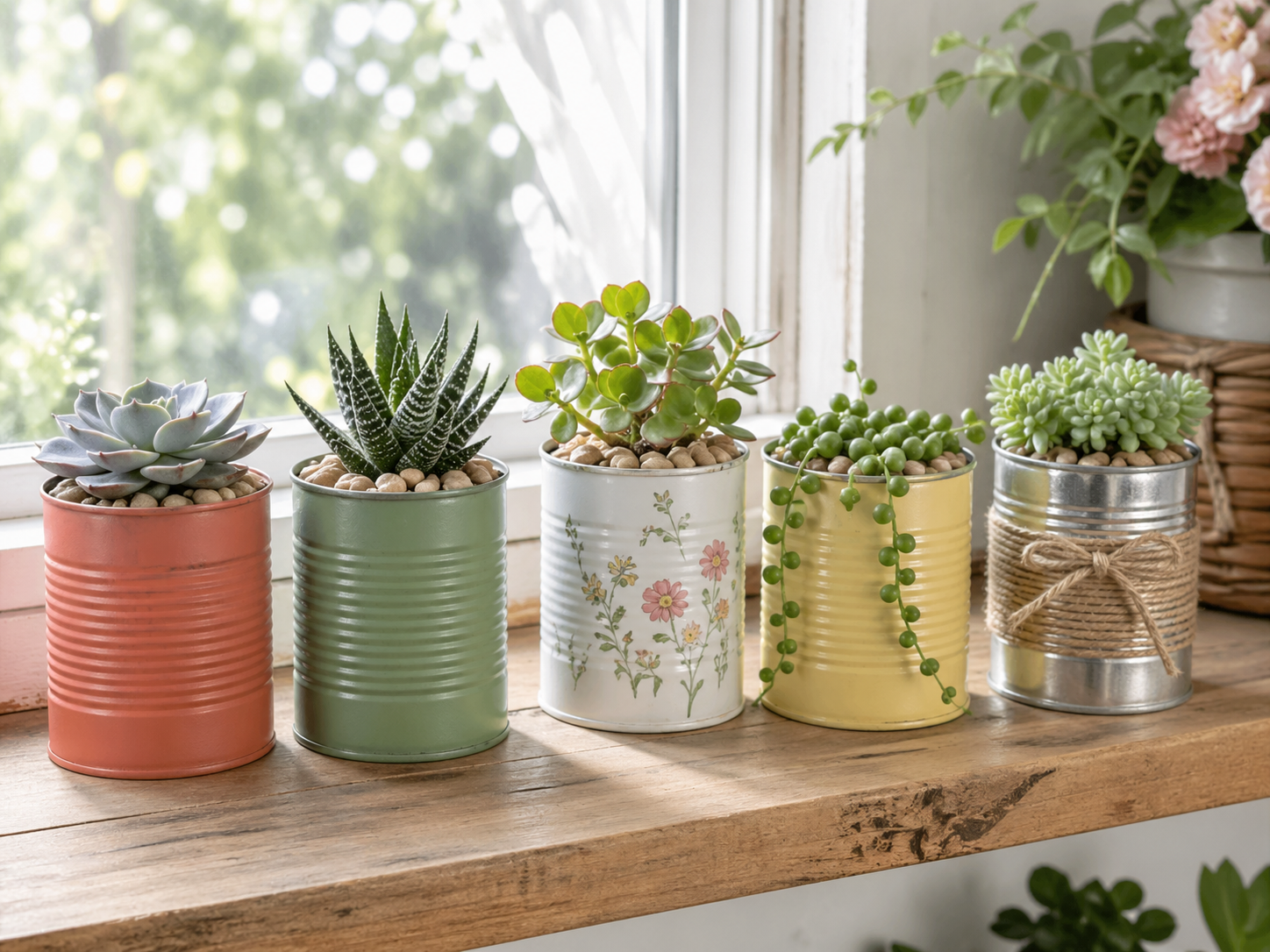Comment planter des mini-succulentes dans des boîtes de conserve : l’idée récup’ chic, facile et pleine de charme Comment planter des mini-succulentes dans des boîtes de conserve : l’idée récup’ chic, facile et pleine de charme comment planter des mini succulentes dans des boites de conserve 3