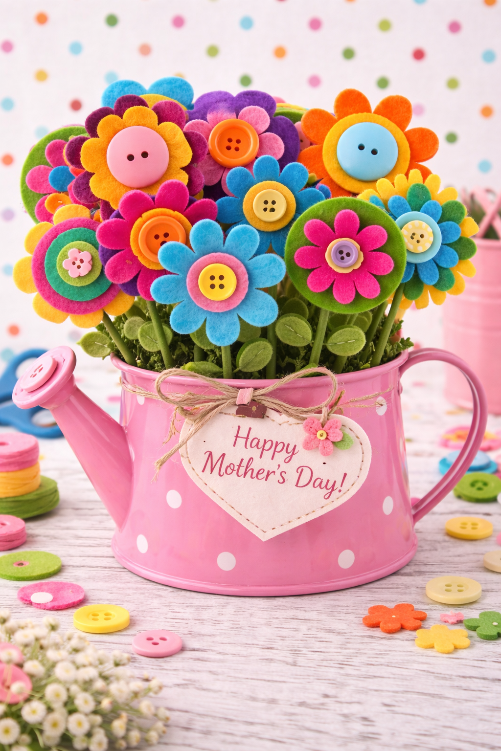 Composition florale en feutre pour la fête des mères : une idée douce, créative et pleine d’émotion Composition florale en feutre pour la fête des mères : une idée douce, créative et pleine d’émotion composition florale en feutre pour la fete des meres