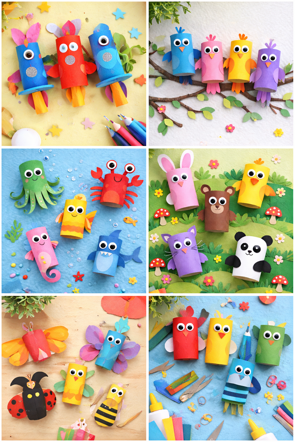 Créations originales avec des rouleaux de papier toilette Créations originales avec des rouleaux de papier toilette creations originales avec des rouleaux de papier toilette 6