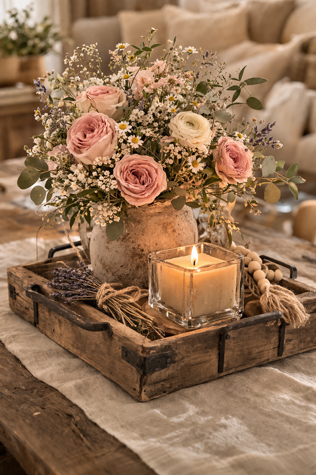 Idées de centres de table utilisant des plateaux en bois : inspirations élégantes, naturelles et faciles à recréer Idées de centres de table utilisant des plateaux en bois : inspirations élégantes, naturelles et faciles à recréer idees de centres de table utilisant des plateaux en bois 6