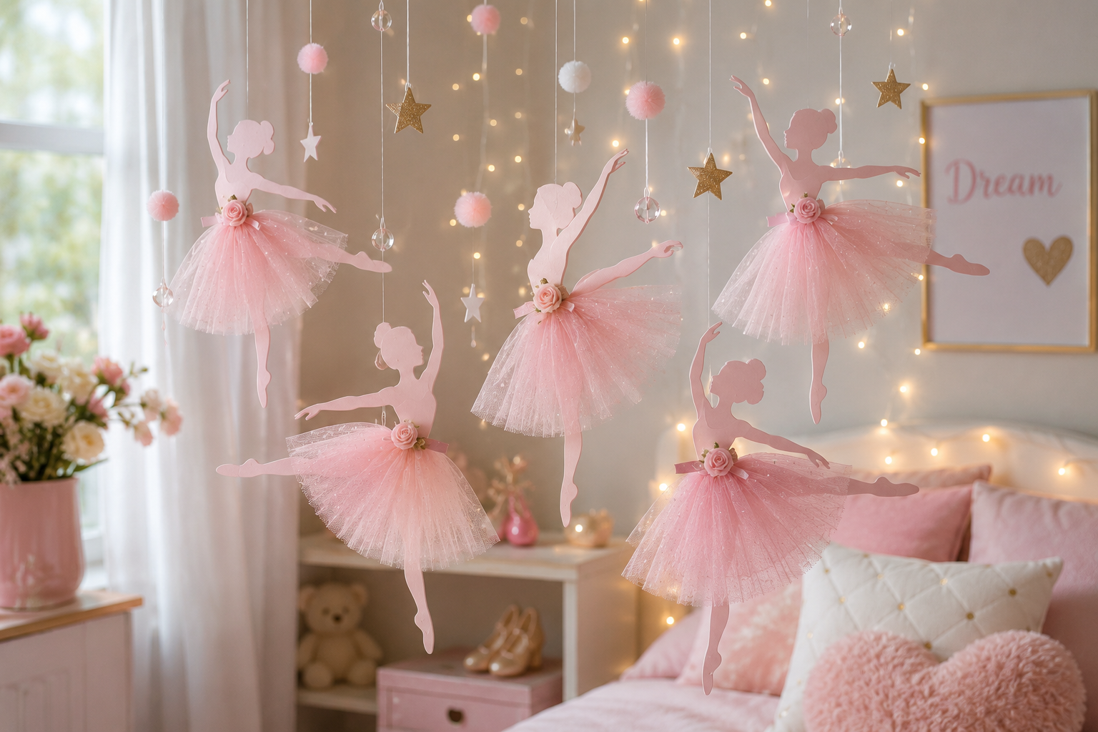 Idées de Décoration avec des Ballerines Flottantes Idées de Décoration avec des Ballerines Flottantes idees de decoration avec des ballerines flottantes 2