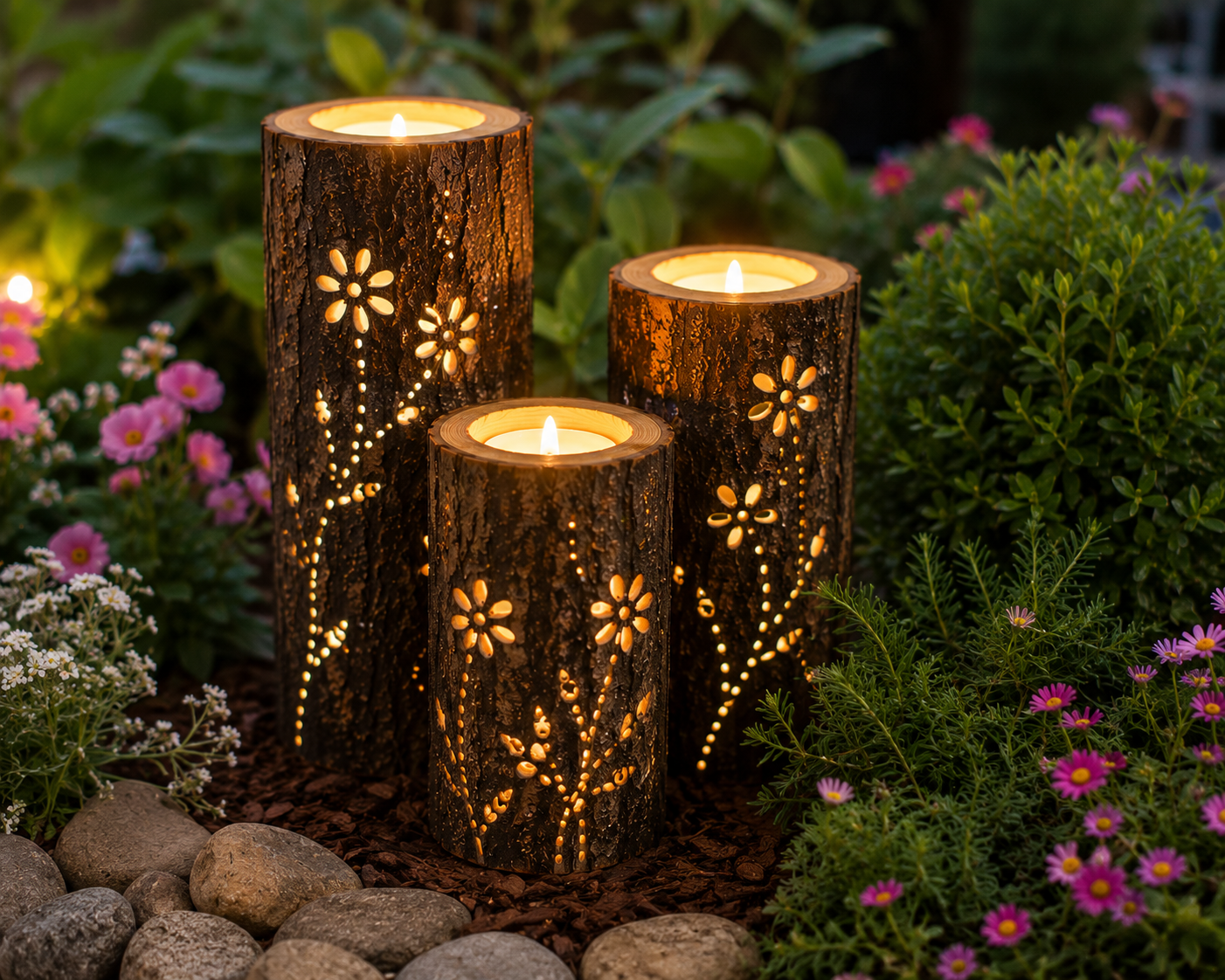 Idées pour peindre des bûches en bois et les utiliser en déco Idées pour peindre des bûches en bois et les utiliser en déco idees pour peindre des buches en bois et les utiliser en decoration 8