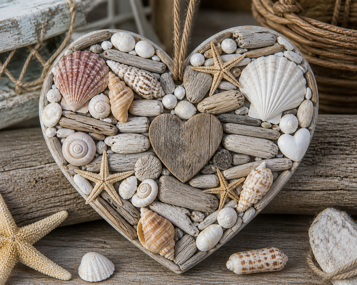 Jolis cœurs avec des coquillages : idées poétiques et faciles pour une décoration bord de mer Jolis cœurs avec des coquillages : idées poétiques et faciles pour une décoration bord de mer jolis coeurs avec des coquillages 2