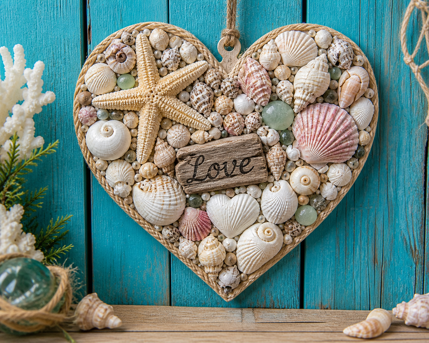 Jolis cœurs avec des coquillages : idées poétiques et faciles pour une décoration bord de mer Jolis cœurs avec des coquillages : idées poétiques et faciles pour une décoration bord de mer jolis coeurs avec des coquillages 6