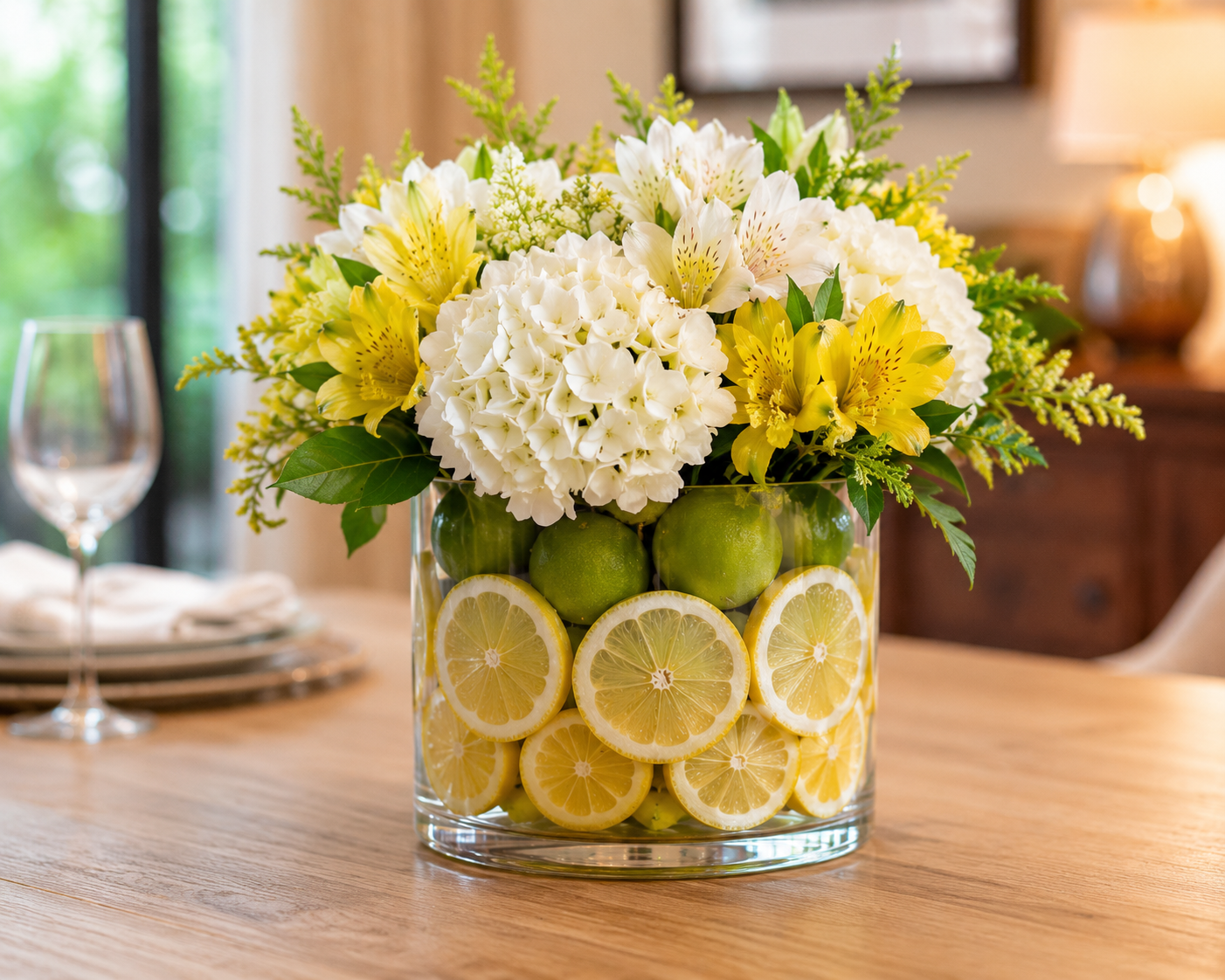 Magnifiques centres de table composés de fleurs et de fruits Magnifiques centres de table composés de fleurs et de fruits magnifiques centres de table composes de fleurs et de fruits 4