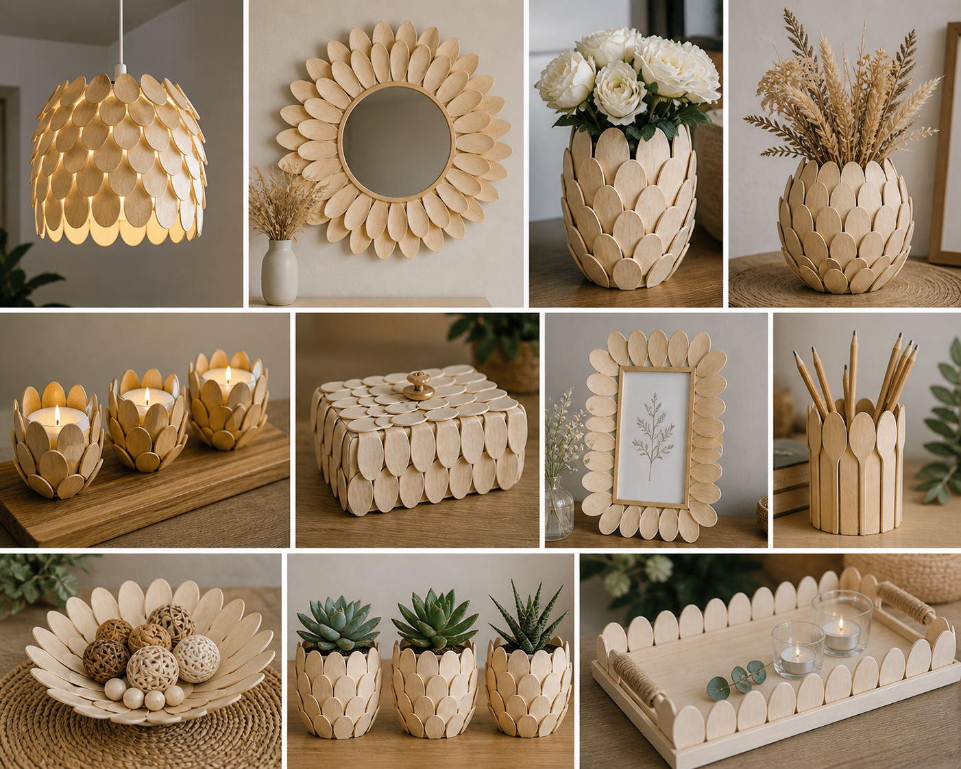 Magnifiques projets réalisés avec des cuillères en bois Magnifiques projets réalisés avec des cuillères en bois magnifiques projets realises avec des cuilleres en bois 4