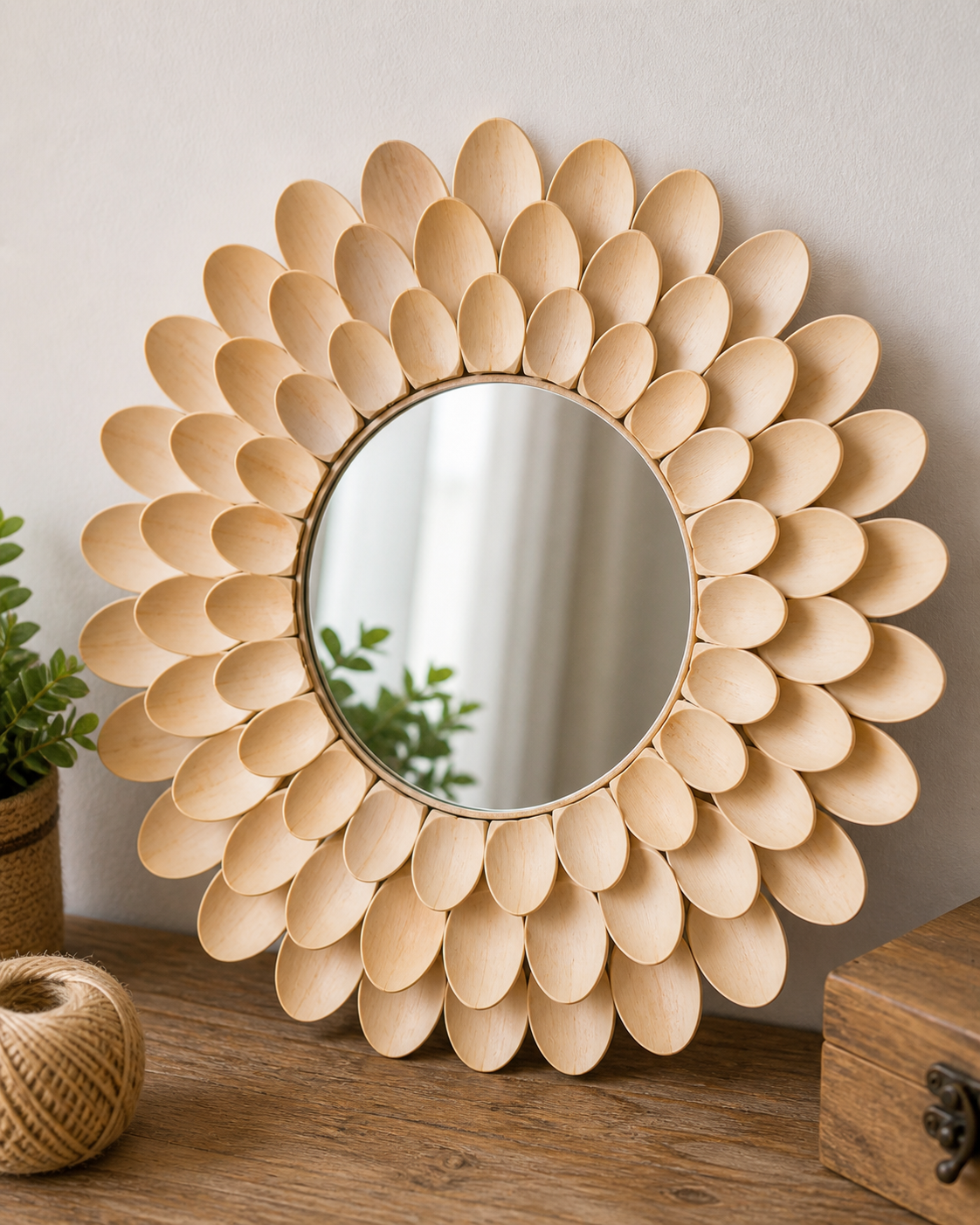 Magnifiques projets réalisés avec des cuillères en bois Magnifiques projets réalisés avec des cuillères en bois magnifiques projets realises avec des cuilleres en bois 5