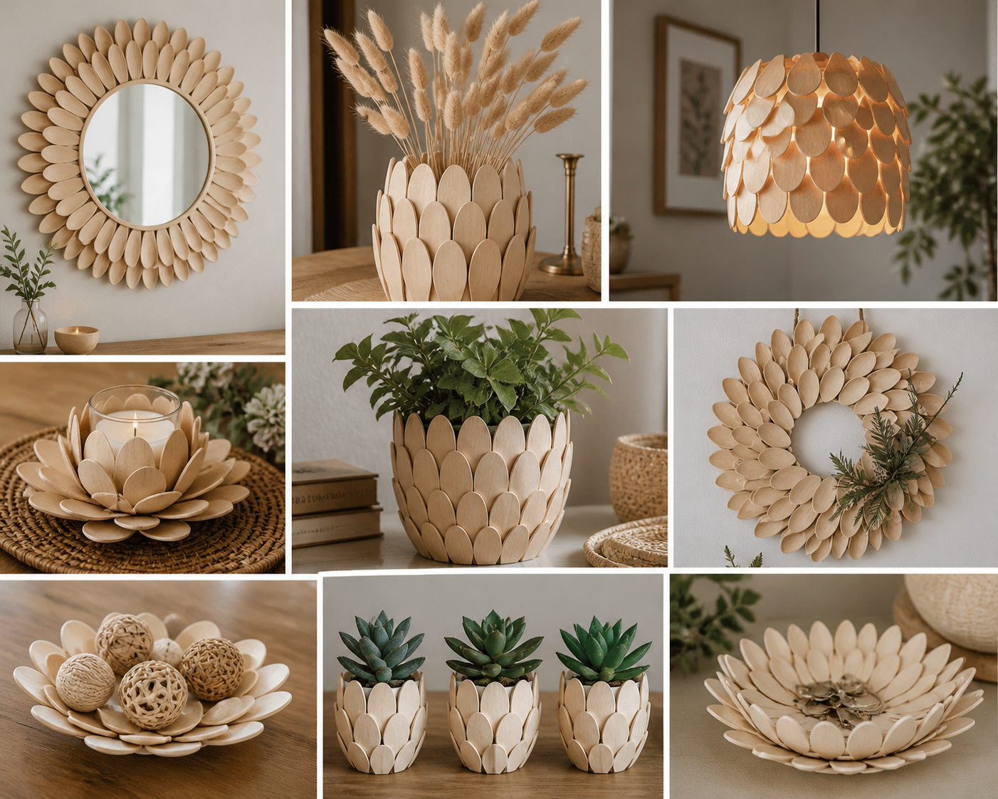 Magnifiques projets réalisés avec des cuillères en bois Magnifiques projets réalisés avec des cuillères en bois magnifiques projets realises avec des cuilleres en bois 8
