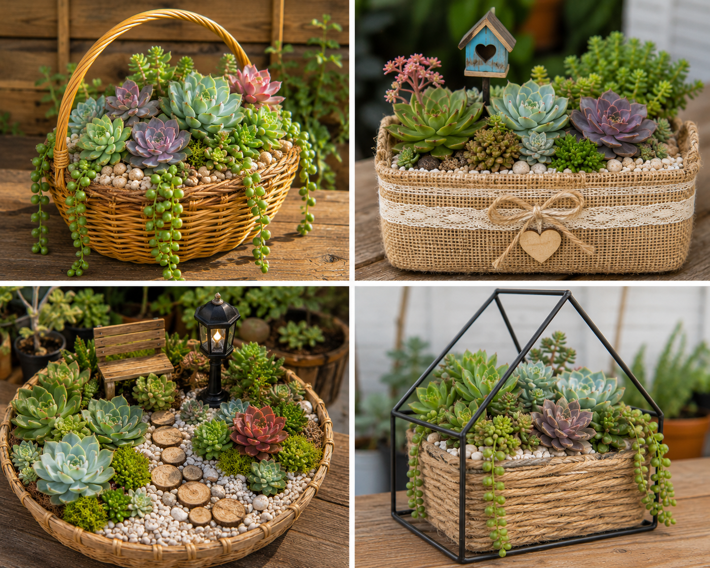 Plantes succulentes en paniers : idées déco faciles et tendance Plantes succulentes en paniers : idées déco faciles et tendance plantes succulentes en paniers 7