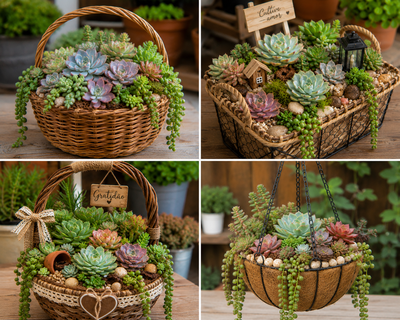 Plantes succulentes en paniers : idées déco faciles et tendance Plantes succulentes en paniers : idées déco faciles et tendance plantes succulentes en paniers
