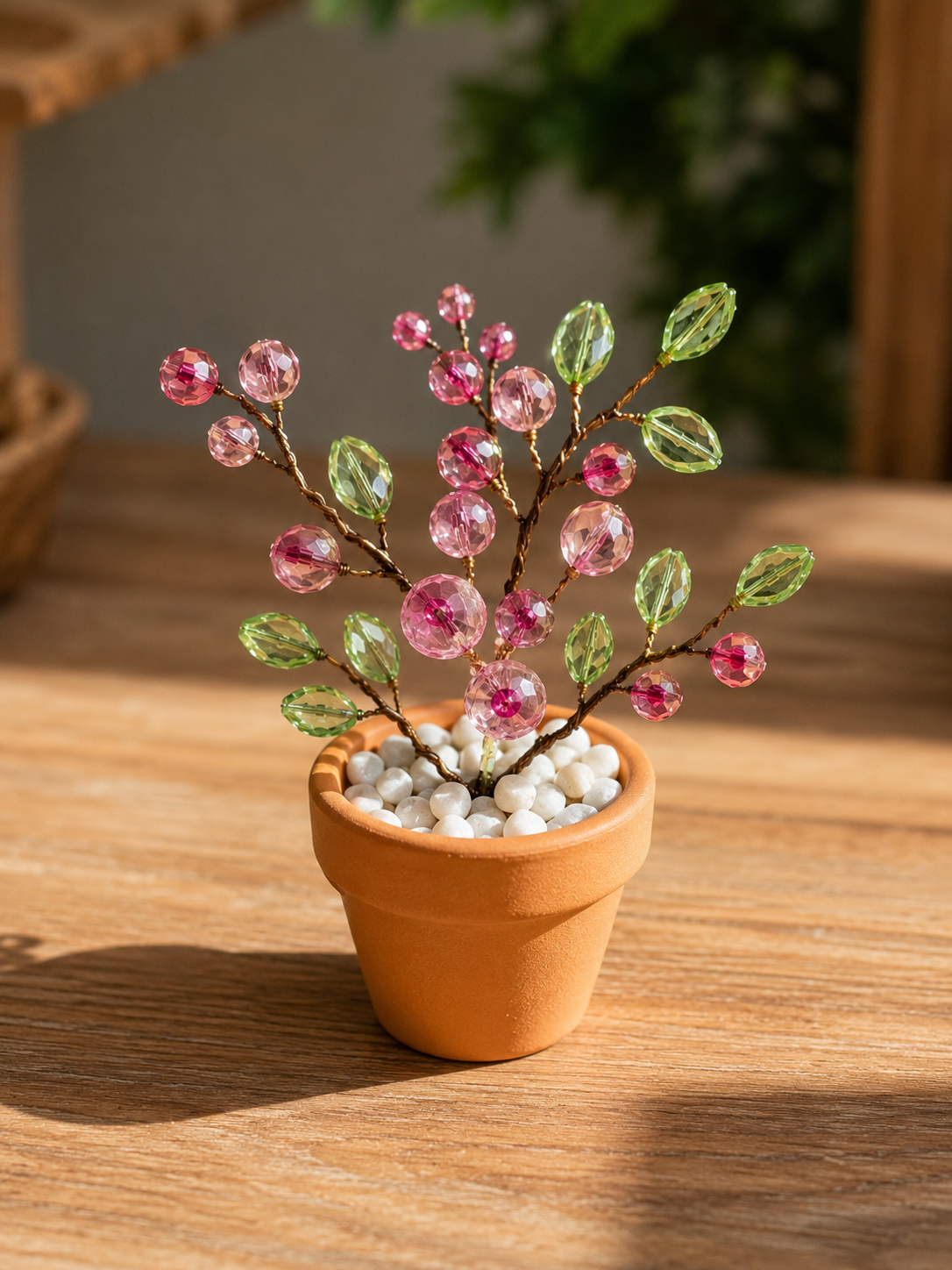 Pots de Fleurs Miniatures Ornés de Perles et Bijoux Pots de Fleurs Miniatures Ornés de Perles et Bijoux pots de fleurs miniatures ornes de perles et de bijoux 2 3