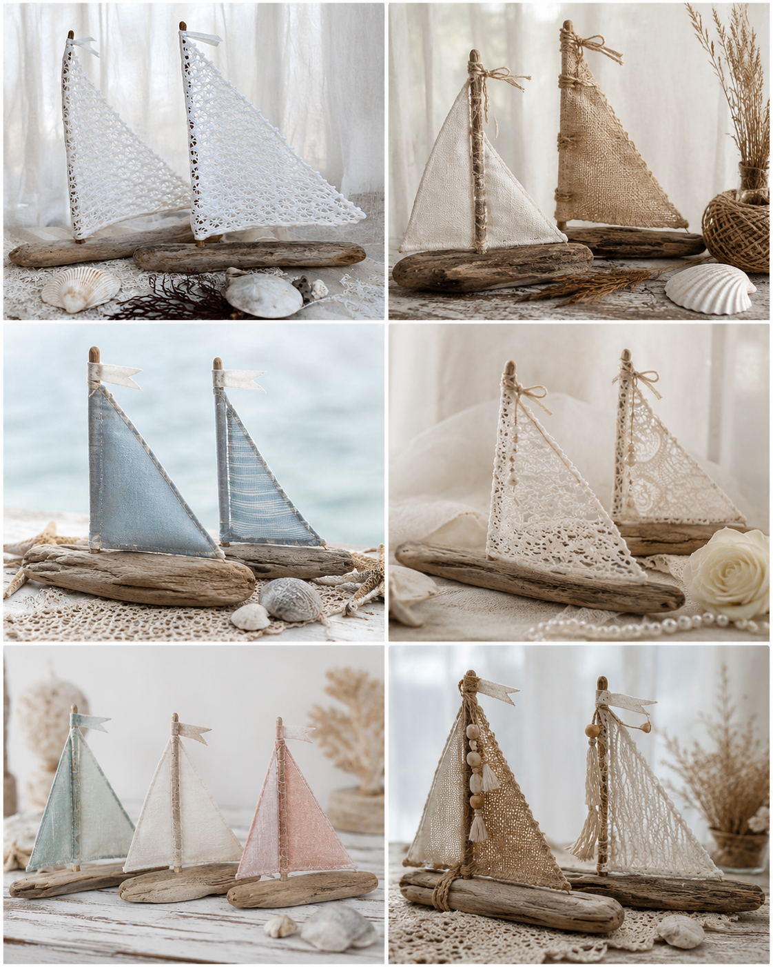 Bateaux décoratifs en tissu et en tronc d’arbre : idées artisanales Bateaux décoratifs en tissu et en tronc d’arbre : idées artisanales bateaux decoratifs en tissu et en tronc arbre 4