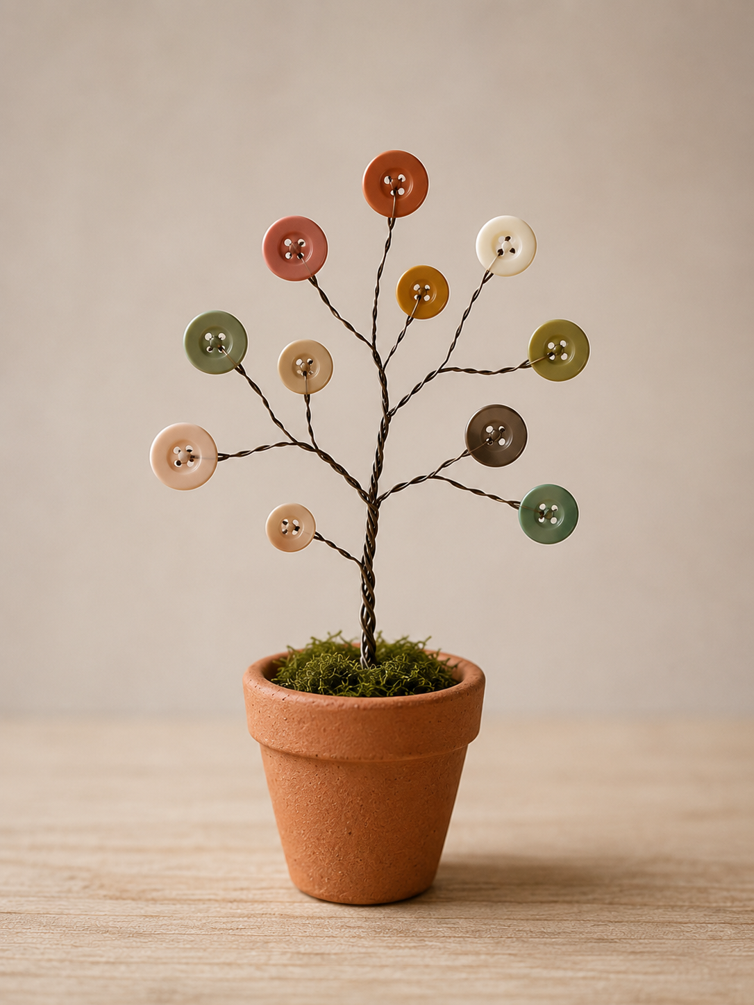 Magnifiques arbres en fil de fer et boutons pour déco unique Magnifiques arbres en fil de fer et boutons pour déco unique magnifiques arbres en fil de fer et boutons 8