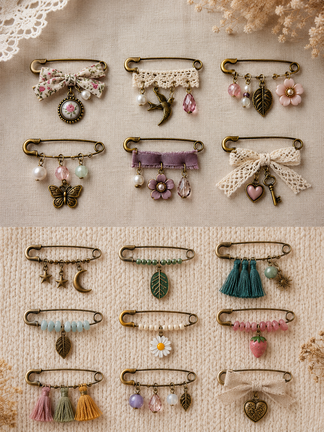 Broches mignonnes réalisées avec des épingles de sûreté : idées DIY faciles et créatives Broches mignonnes réalisées avec des épingles de sûreté : idées DIY faciles et créatives broches mignonnes realisees avec des epingles de surete 4