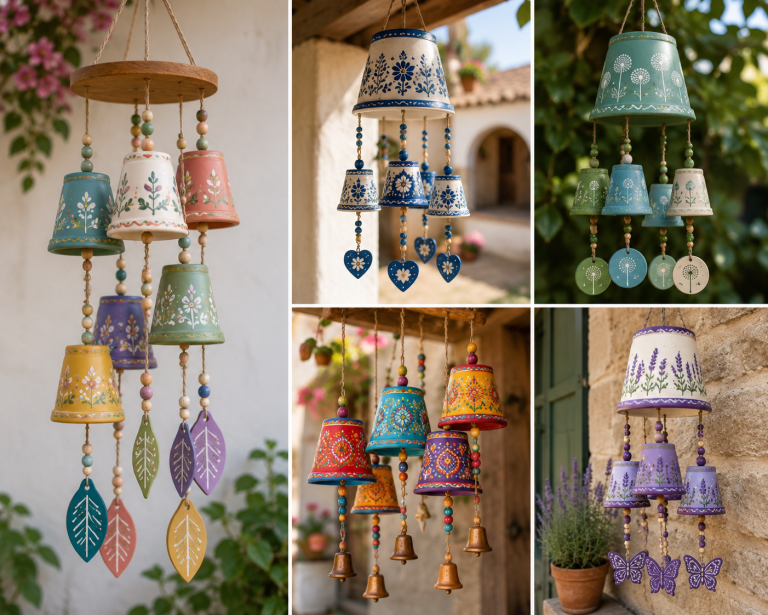 Carillon éolien pour pot de fleurs : déco et ambiance Carillon éolien pour pot de fleurs : déco et ambiance carillon eolien pour pot de fleurs 6