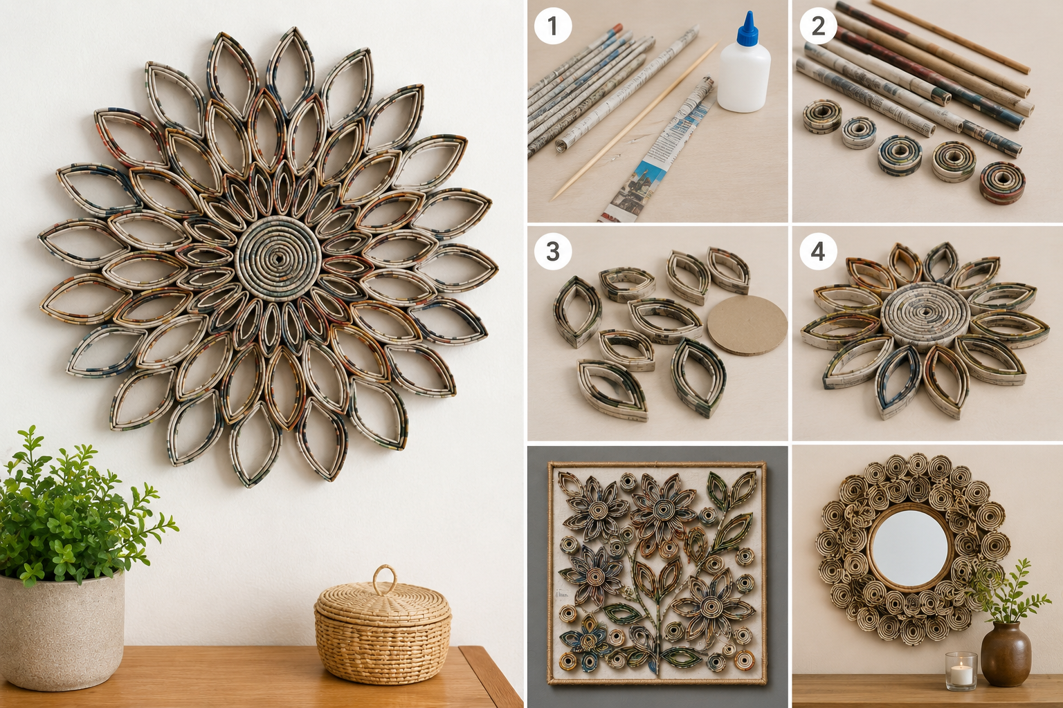 Comment créer des compositions décoratives réalisées avec des tubes en papier Comment créer des compositions décoratives réalisées avec des tubes en papier comment creer des compositions decoratives realisees avec des tubes en papier 3