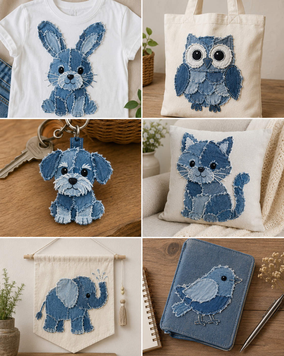 Comment fabriquer des animaux avec des chutes de jeans : idées, patrons et techniques faciles Comment fabriquer des animaux avec des chutes de jeans : idées, patrons et techniques faciles comment fabriquer des animaux avec des chutes de jeans 4