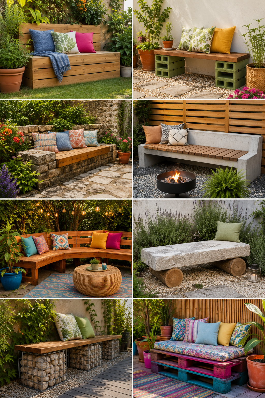 Différentes idées pour installer des bancs à l'extérieur pratiques Différentes idées pour installer des bancs à l'extérieur pratiques differentes idees pour installer des bancs a lexterieur 8