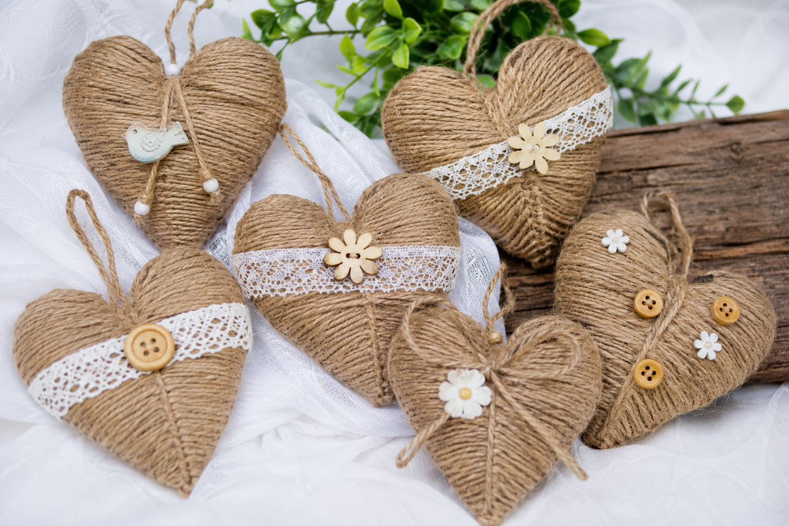 Idées Cœurs en jute pour une ambiance naturelle et cosy Idées Cœurs en jute pour une ambiance naturelle et cosy idees coeurs en jute 1