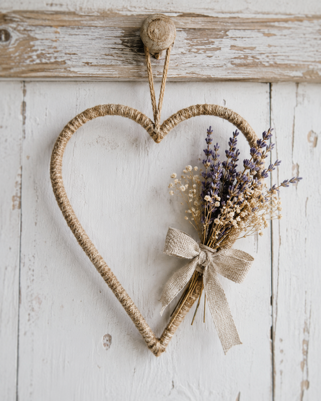 Idées Cœurs en jute pour une ambiance naturelle et cosy Idées Cœurs en jute pour une ambiance naturelle et cosy idees coeurs en jute 3