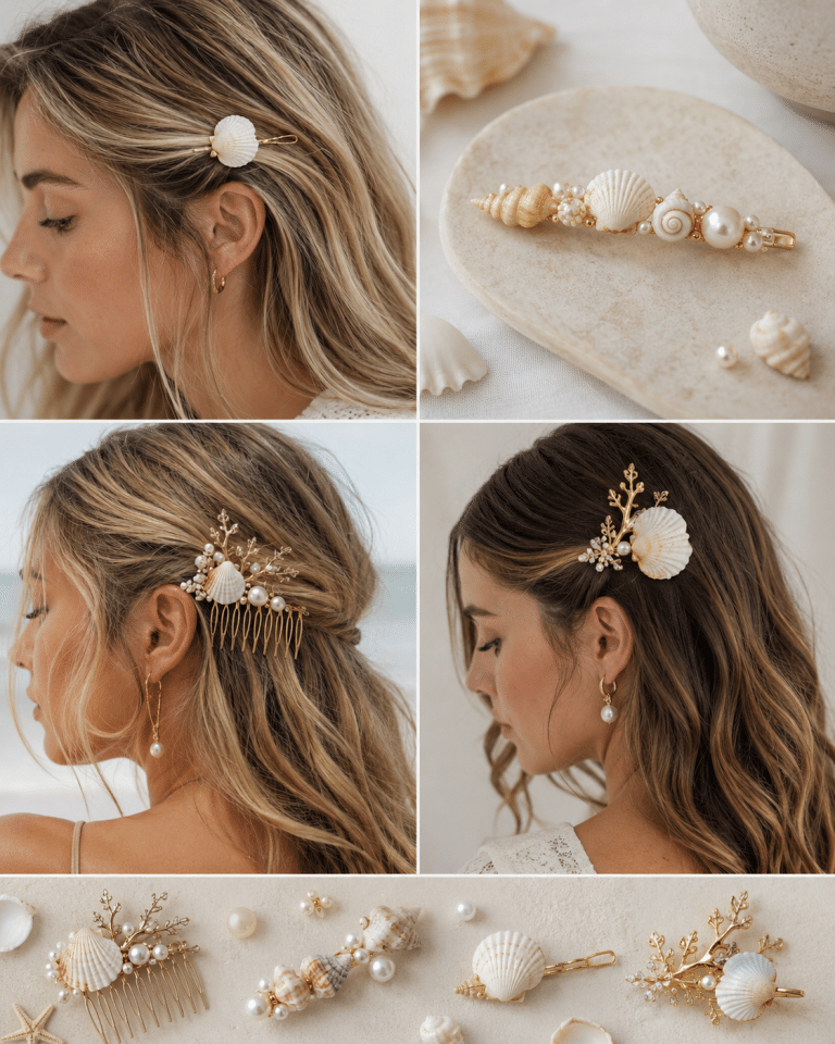 Accessoires pour cheveux fabriqués avec des coquillages : Idées élégantes et faciles Accessoires pour cheveux fabriqués avec des coquillages : Idées élégantes et faciles accessoires pour cheveux fabriques avec des coquillages 3