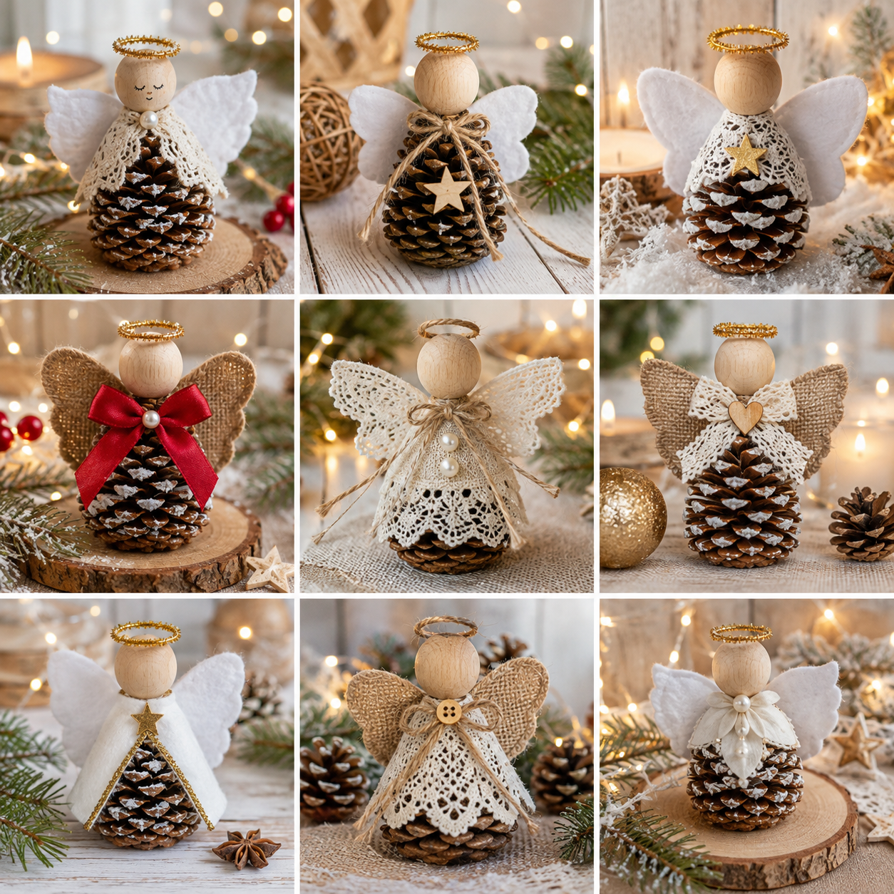 Idées pour créer des anges de Noël avec différents matériaux Idées pour créer des anges de Noël avec différents matériaux idees pour creer des anges de noel avec differents materiaux 3