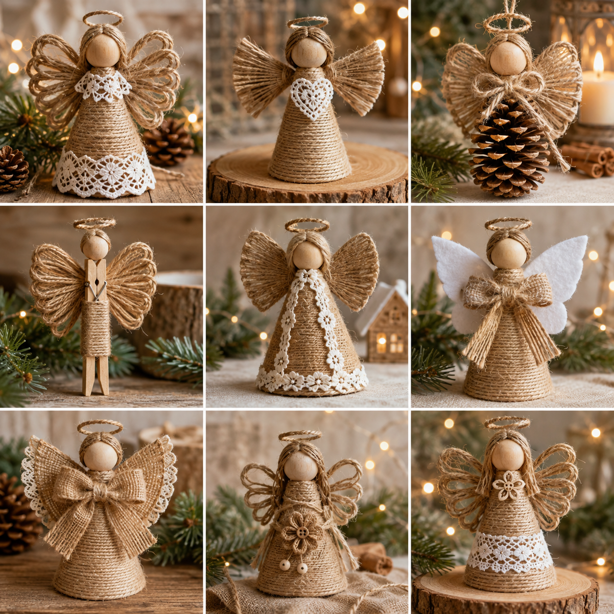 Idées pour créer des anges de Noël avec différents matériaux Idées pour créer des anges de Noël avec différents matériaux idees pour creer des anges de noel avec differents